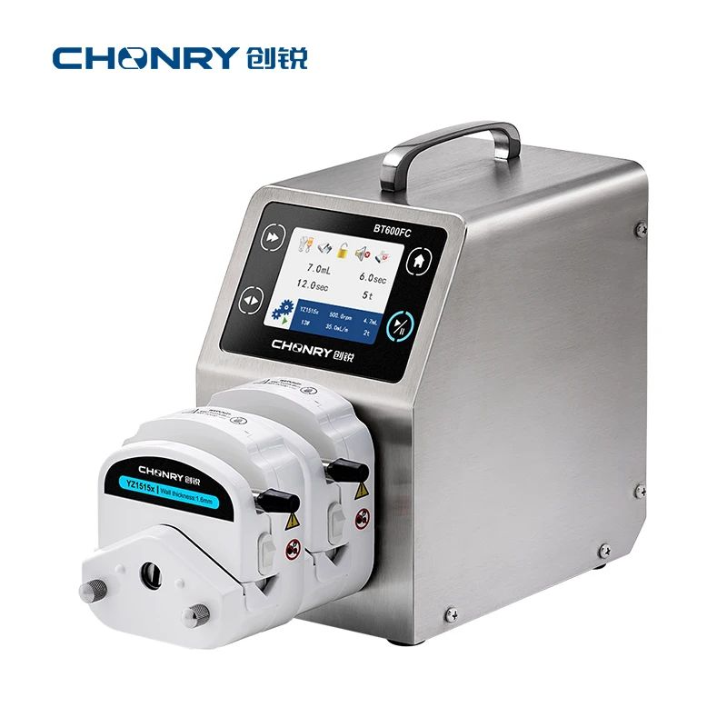 BT600FC Chemical Peristaltic Pump Fluid Transfer Liquid Filling