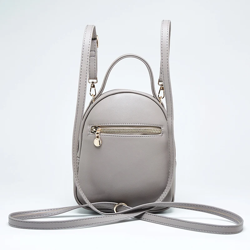 Cute Mini Leather Backpack Fashion Small Daypacks Purse for Girls and Women