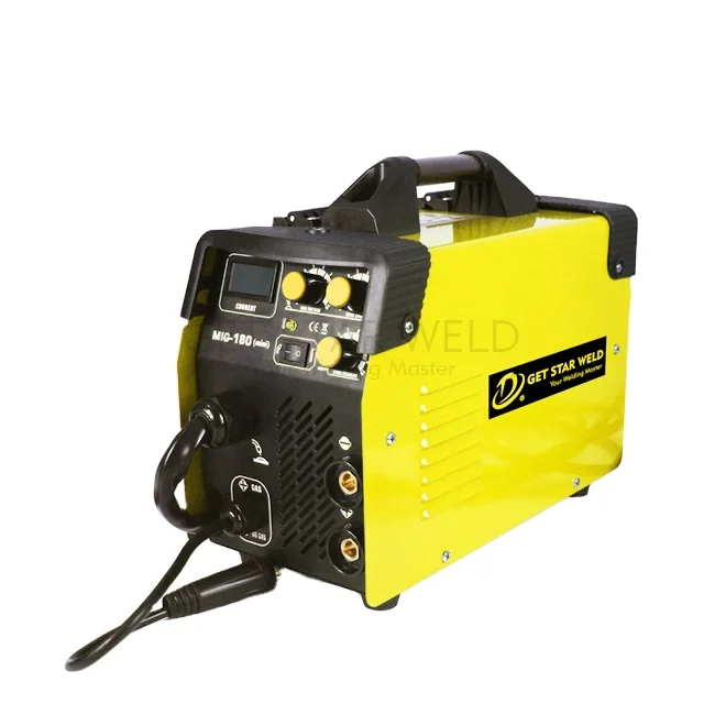 Get Star Weld igbt inverter 220v mig welding machine small mma mig welder Good selling gasless mig welder