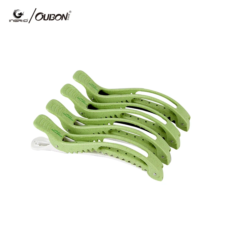 Wheat Fiber Sectioning Clips Clamps Hairdressing Salon Hair Grip Crocodile Hairdressing Hair Style Barbers