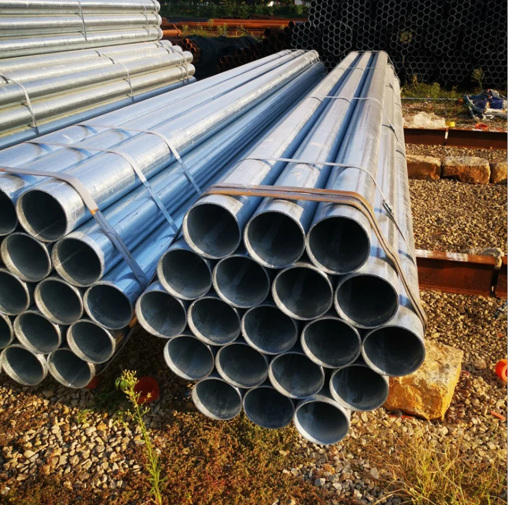 API 5L Grade B X Hot dipped galvanized round steel pipe