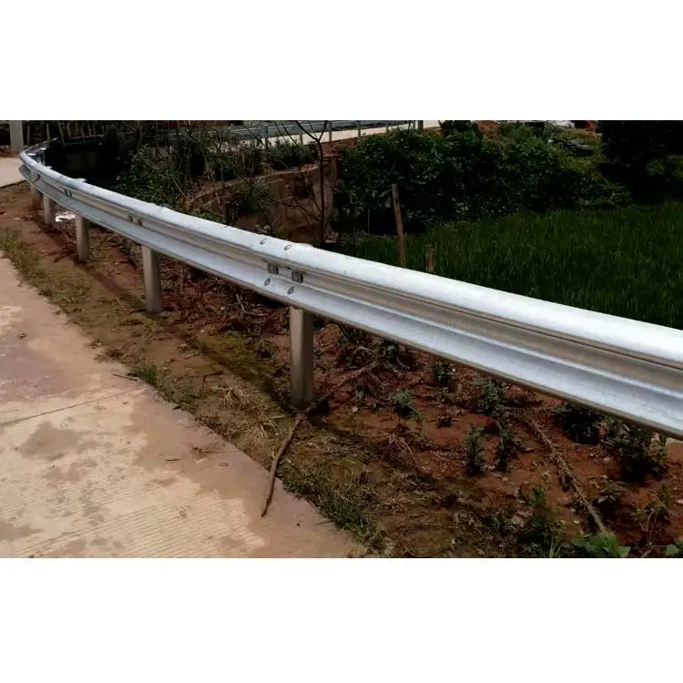 Cost-effective Galvanized Metal Beam Steel Crash Barrier in Landscape Resort