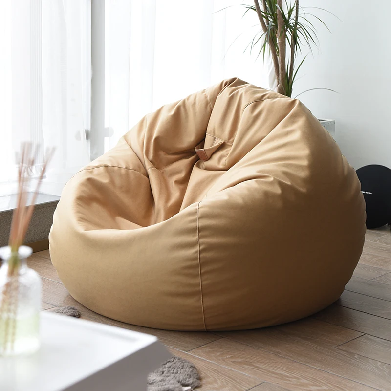 YJ Factory Direct Wholesale Bean Bag Sofa Chair Waterproof Bedroom Corner Couch Cover Living Room Recliner Beanbag Lounger