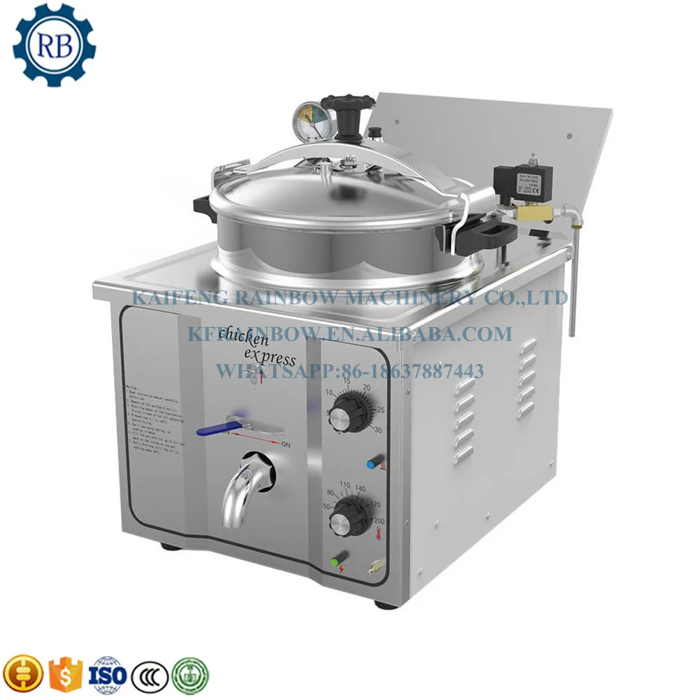 Broasted Chicken Frying Machine Commercial Fry Chicken Deep Fryer
