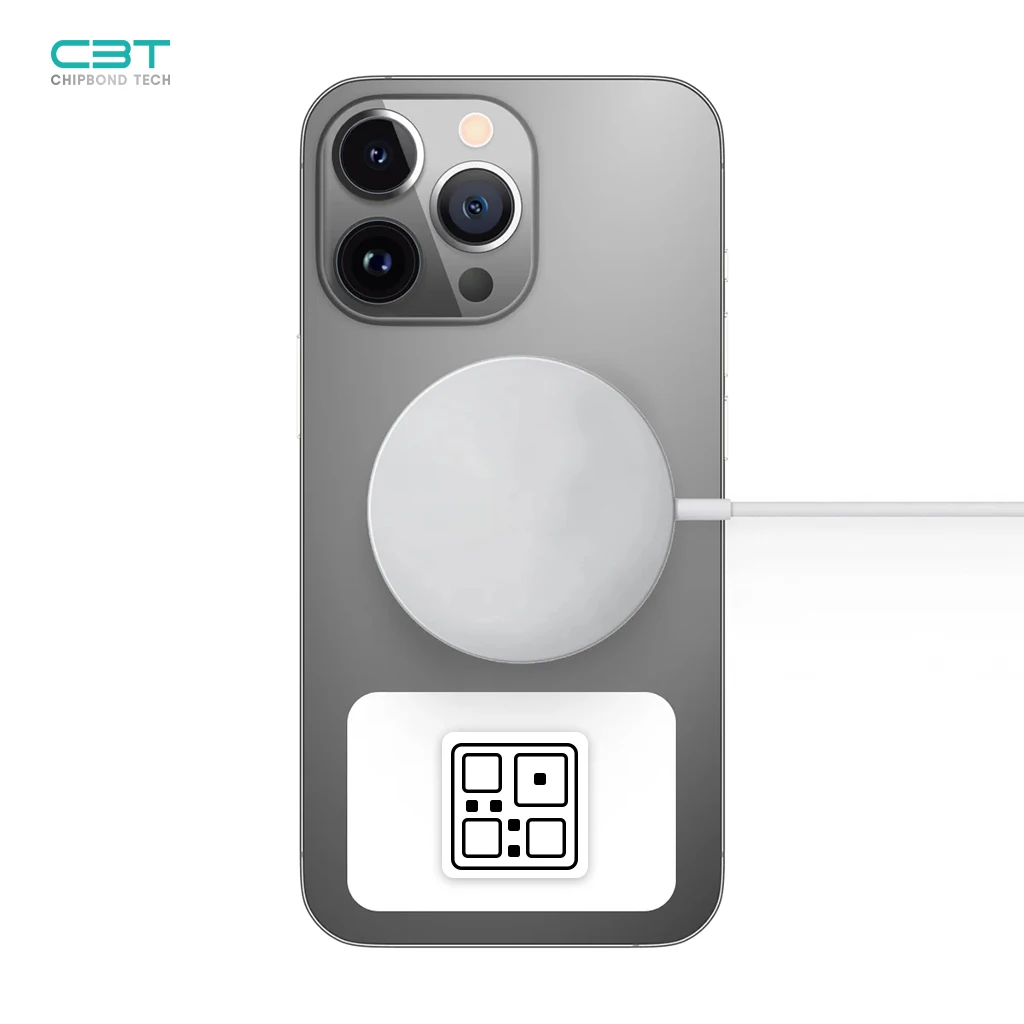 Waterproof NFC Tag with Social Media Phone Case Mini Paper NFC Card 13.56MHz RFID Works all Mobile Phones Computers