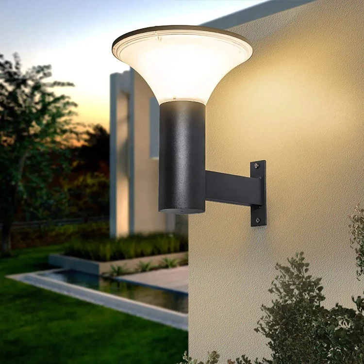 New design IP65 Lithium battery monocrystalline 3 CCT changeable 7W led solar wall mounted light for outdoor lighting