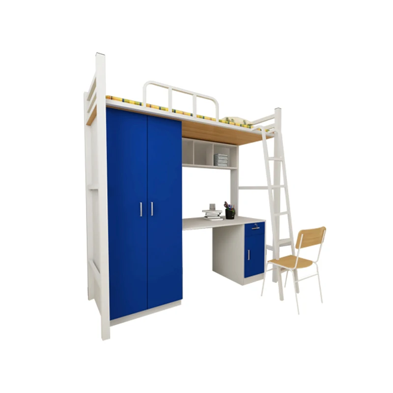 OEM завод двухспальная кровать дизайнерская мебель для спальни двухъярусная из нержавеющей