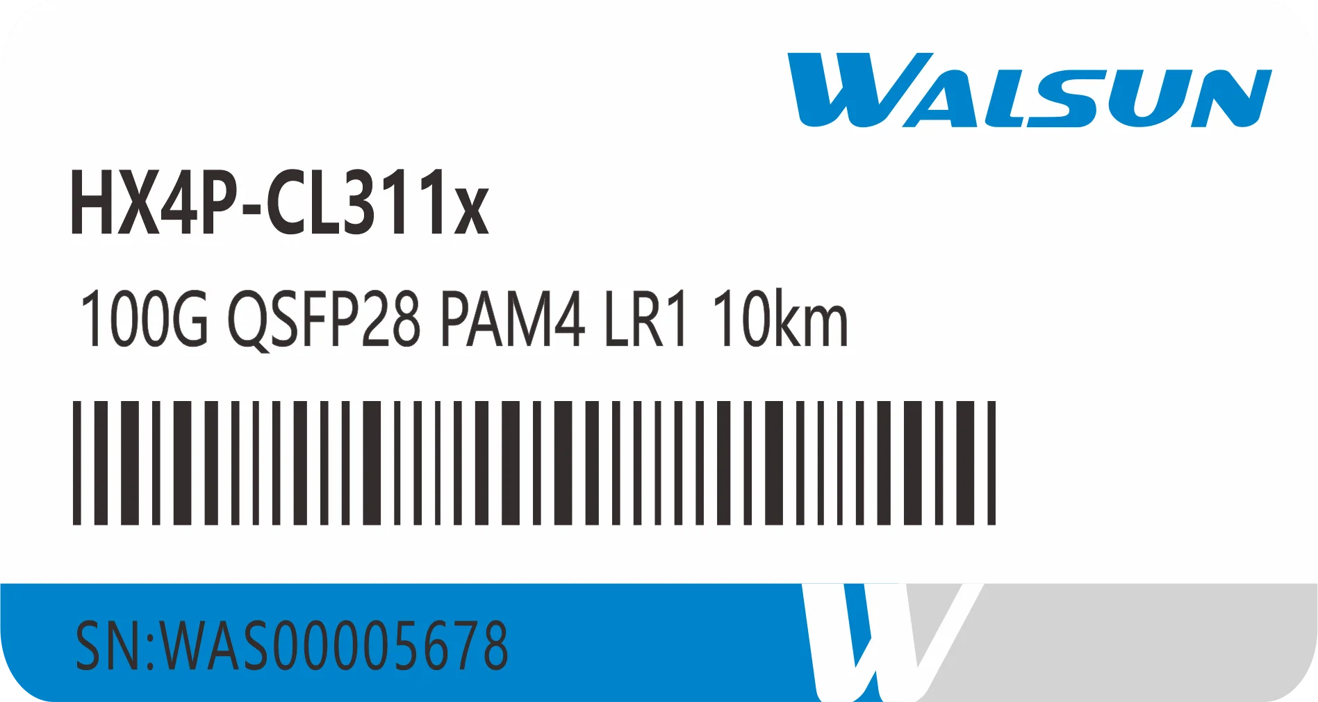 [1.25-400G all series optical module] 100G QSFP28 PAM4 LR1 1310nm 10km DDM LC for industrial optical module