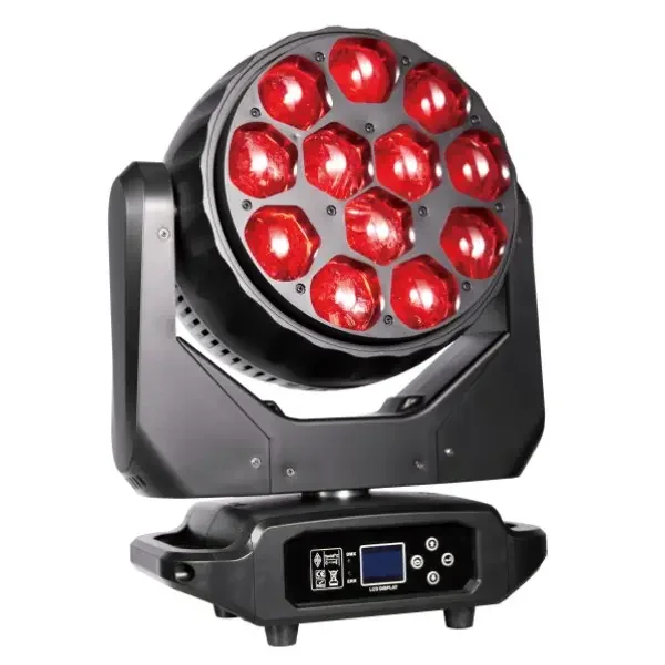 Led Dmx Stage Light 12*40W LED Moving head Beam light DMX Professional DJ Lighting