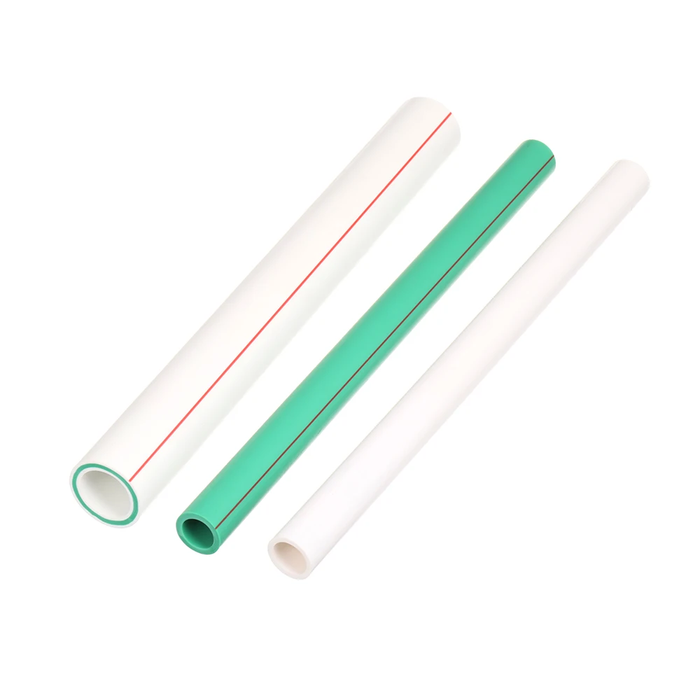 Customized 50-150mm Home lmprovment  Industrial Plastic Plumbing PPR Tube Pipe for Water Gas Transportation