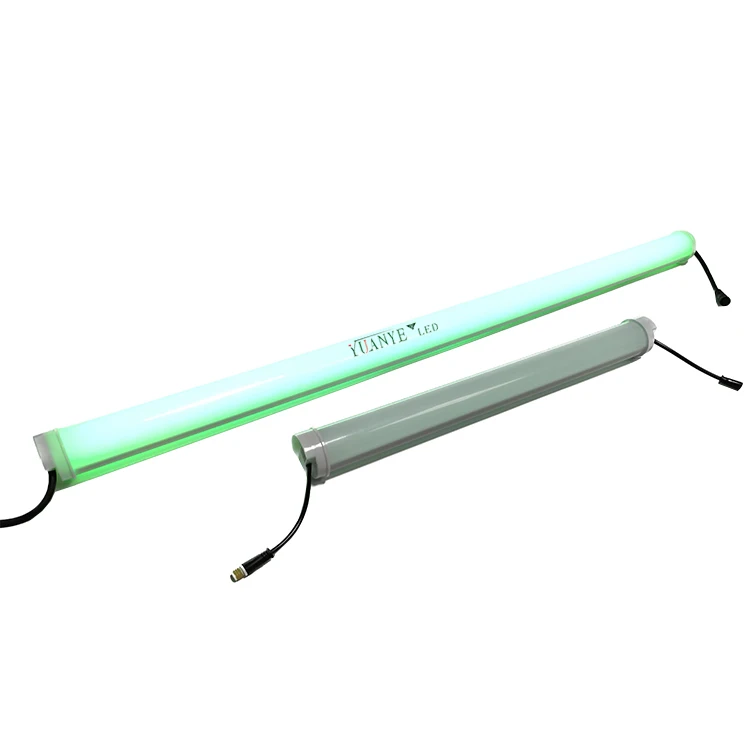 Custom Outdoor Led Tube Lights Rgbw Tuya Control 1ft 2ft 3ft  Led Aluminum Led Strip Bar Light