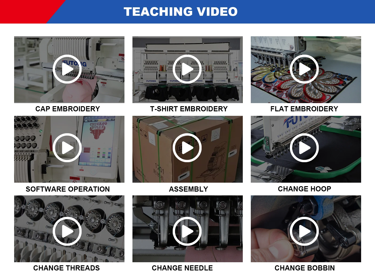 FT-CT1504 high speed Computerized Easy Cording Sequin 4 head cap flat T-shirt Embroidery machine