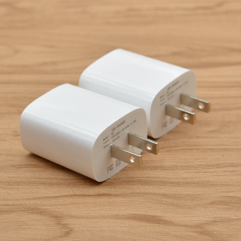  Быстрое зарядное устройство 2 А сетевое Usb-устройство с вилкой Стандарта США дорожное