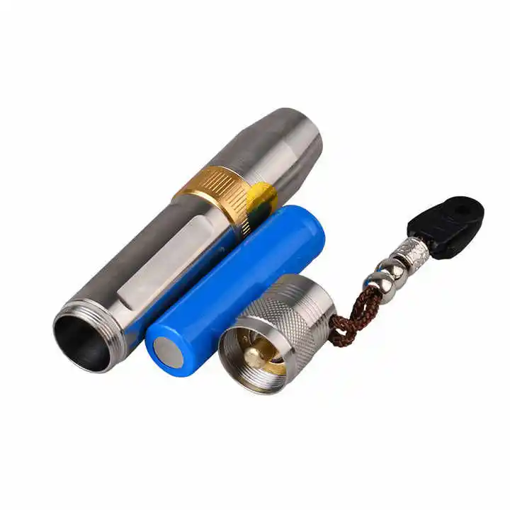 Professional UV White & Yellow LED Torch 395nm 365nm for Jewelry Jade Amber Money Detection Flashlight