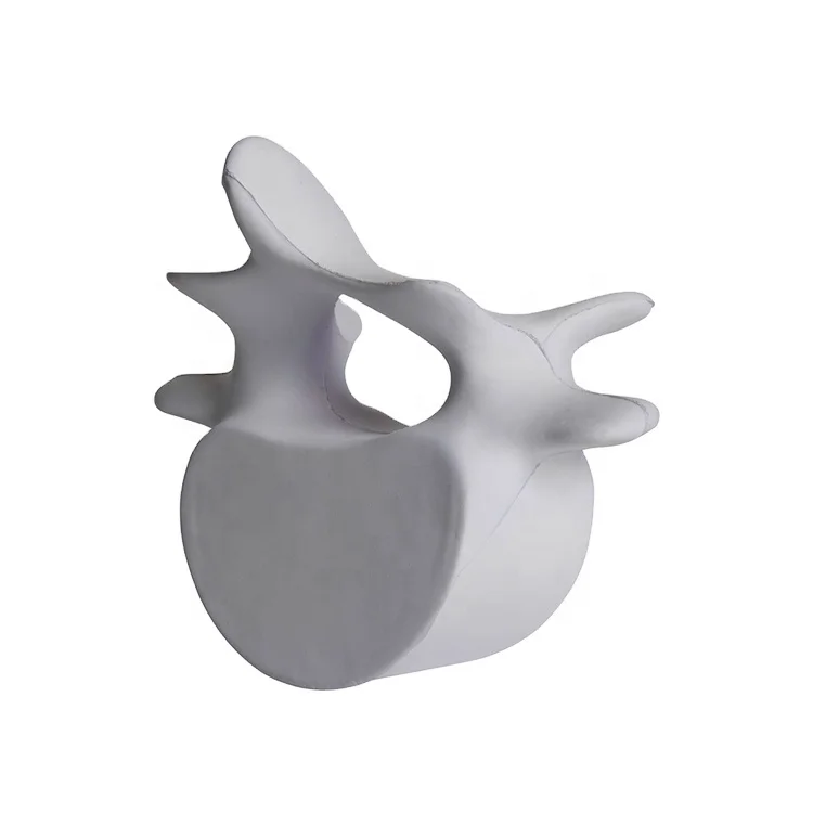 Educational stress toy custom logo PU Vertebrae shape foam ball anti stress toy