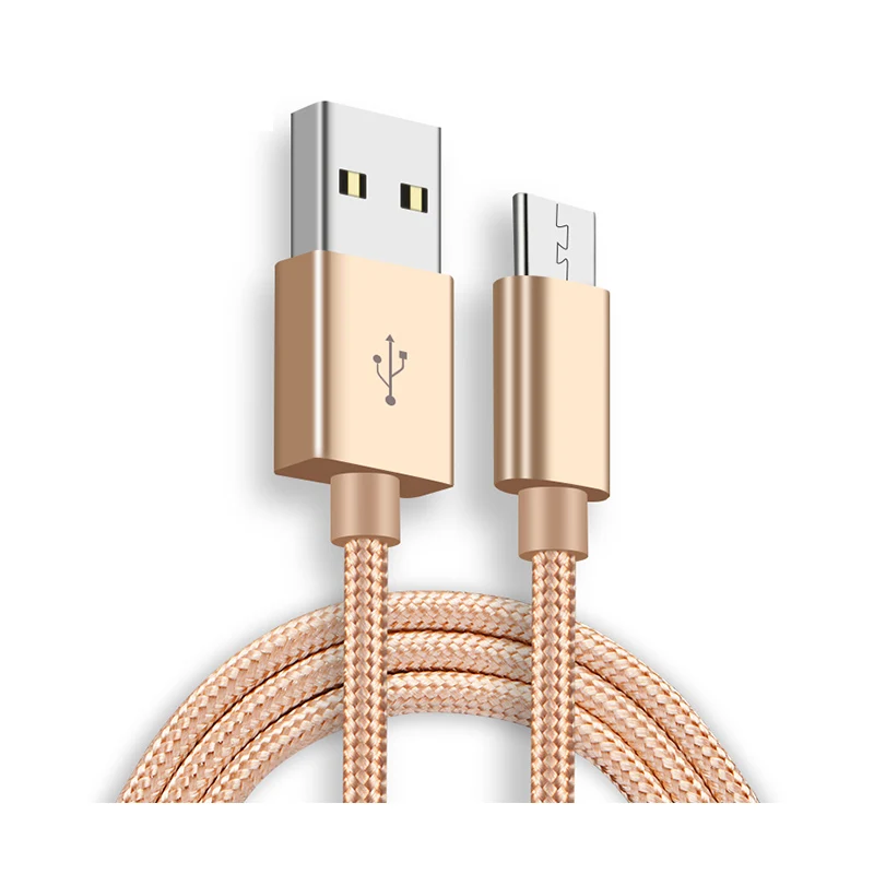 
Горячая Распродажа, нейлоновый Плетеный 2 А 1 м 2 м 3 м USB C Кабель-адаптер для передачи данных 10 футов 2,0 Быстрый кабель micro usb 