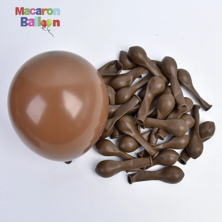 5 дюймов Ретро воздушные шары бледно розовый зеленый Карамель Кофе воздушный шар в деревенском стиле Одежда для свадьбы, дня рождения декор воздуха гелий Globos KBR115