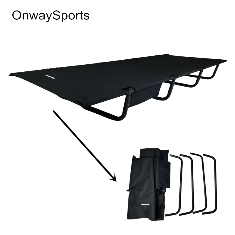 OnwaySports алюминиевая складная кровать для кемпинга в палатке легко носить небольшого