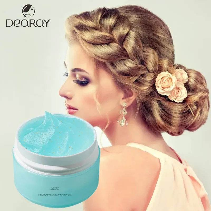 OEM ODM Moisturizing Face Crystal Hydrogel Collagen Gel Sheets  Transparent Solid Facial cream