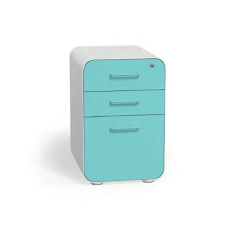 Высококачественный офисный металлический шкаф для хранения файлов переносной