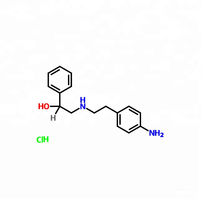 
(1R)-2-{[2-(4-Aminophenyl)ethyl]amino}-1-phenylethanol hydrochlor ide (1:1) CAS No. 521284-22-0 