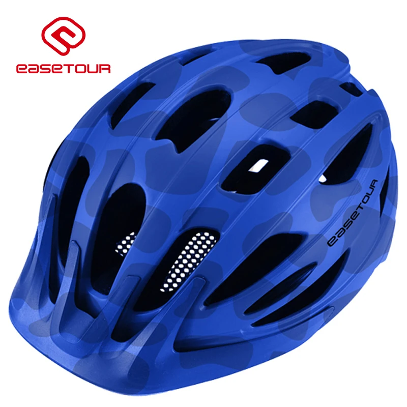 
EASETOUR High Professional Popular Led light Bicycle Helmets Adult MTB Bike Helmets with visor 