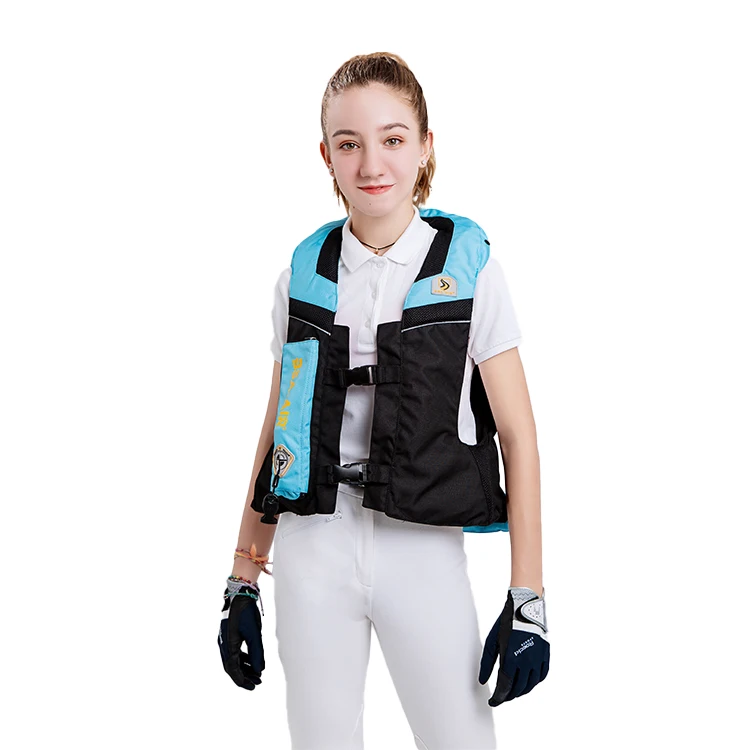 Head and Back and Rib Protection Horse Riding Airbag Vest Safety Airbag