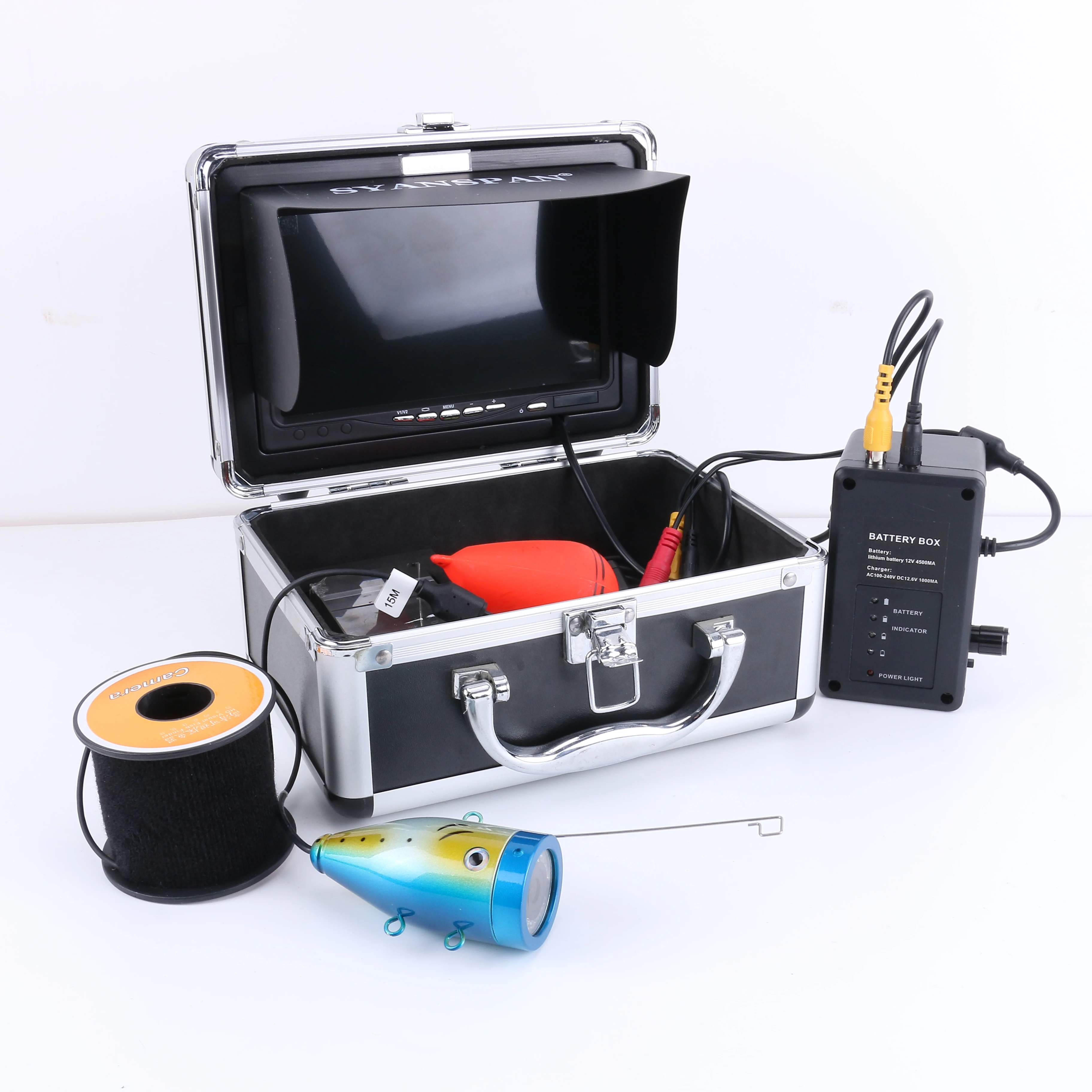 Best Quality 30M 24 White  LEDS 7HD Inch Ip68 Fishing Camera for Underwater