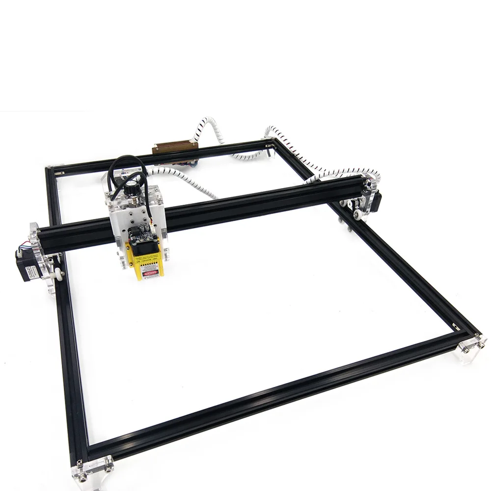 
DIY CNC laser cutting machine TTL PMW control 65*50cm 5.5w 2.5w 15W laser carving machine 500mw cnc router 