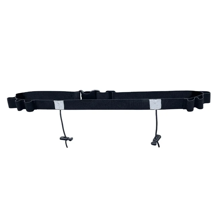 Triathlon Race Belt Bib Holder with 6 Energy Gel Loops Marathon Race Number Belt