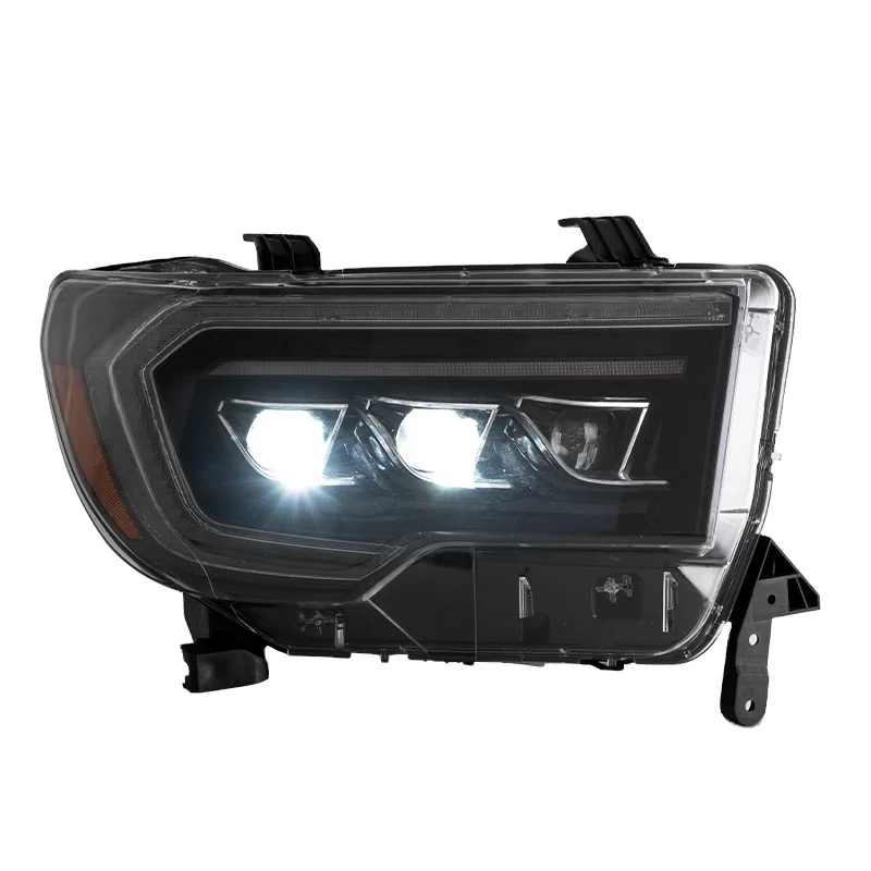 Vland Factory Wholesale LED Head Light for Toyota Tundra 2007-2013 Sequoia 2008-2020 Car Parts Auto Lamp Sequential Accessories