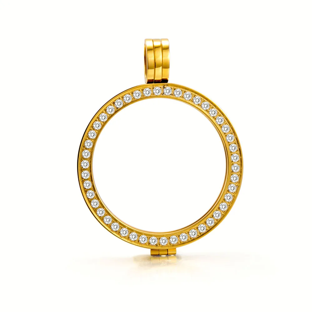 Jewelry Factory Dollar USA Coin Holder Bezel Charm Necklace Pendant and  Display