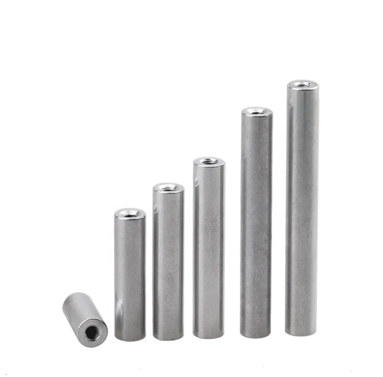 OEM Custom High Precision Machining Round Aluminum Standoff and Spacer  M2.5 M3 M4 M5 M6