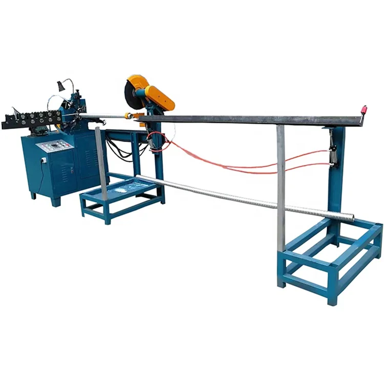 automatic corrugated round Pipe machine prestressing Metal Duct Making Machine