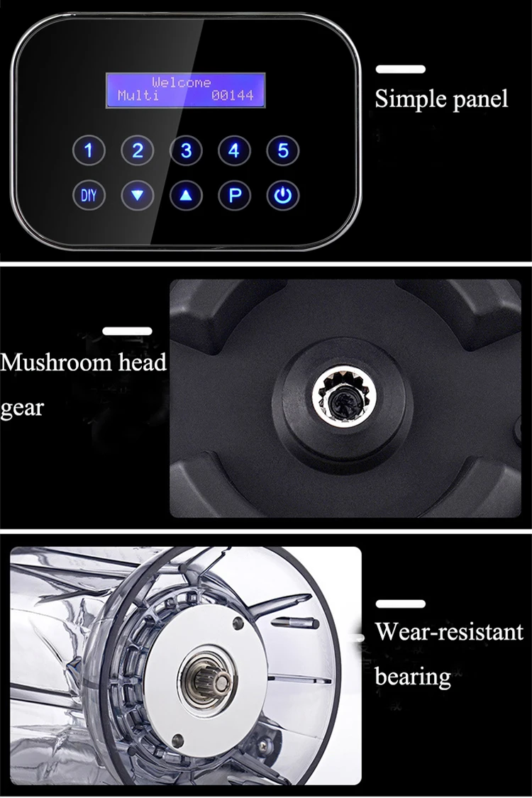 Factory Wholesale Manufacturer 2L commercial milkshake blender blender industrial electronic blender with soundproof cover