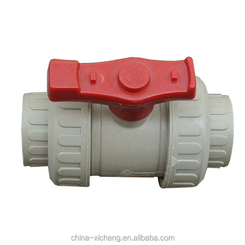 Safe and convenient collision resistance Anti-corrosion and anti-acid and alkali plastic Ball Valve