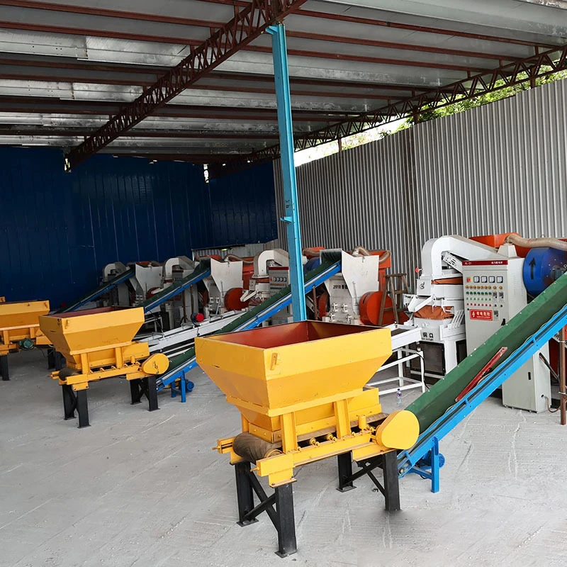Full Automatic Copper Wire Recycling Machine Scrap Copper Wire Recycling Plant