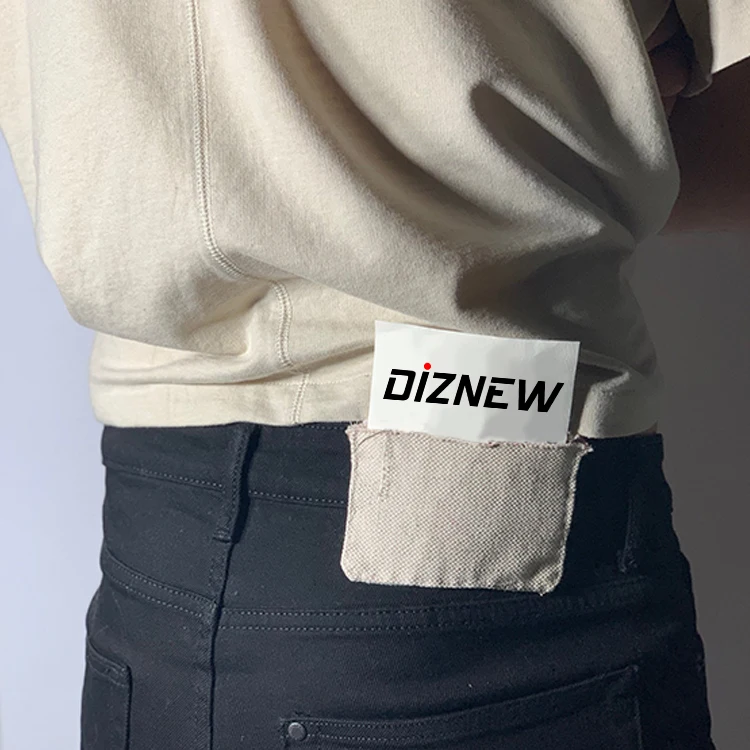 DiZNEW на заказ оптовая продажа вы любите меня череп логотип заплатки джинсы с вышивкой для