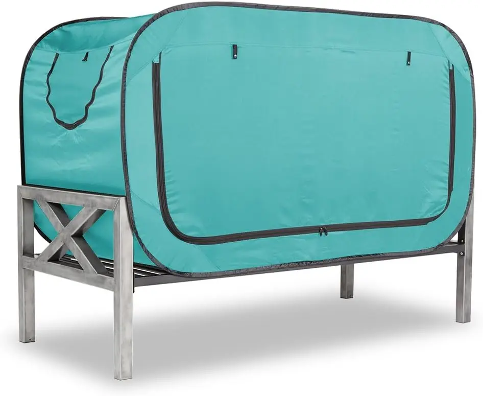 Indoor Bed Tent Blackout Polyester Privacy Pop Bed Tent For Indoor 190*105*100CM