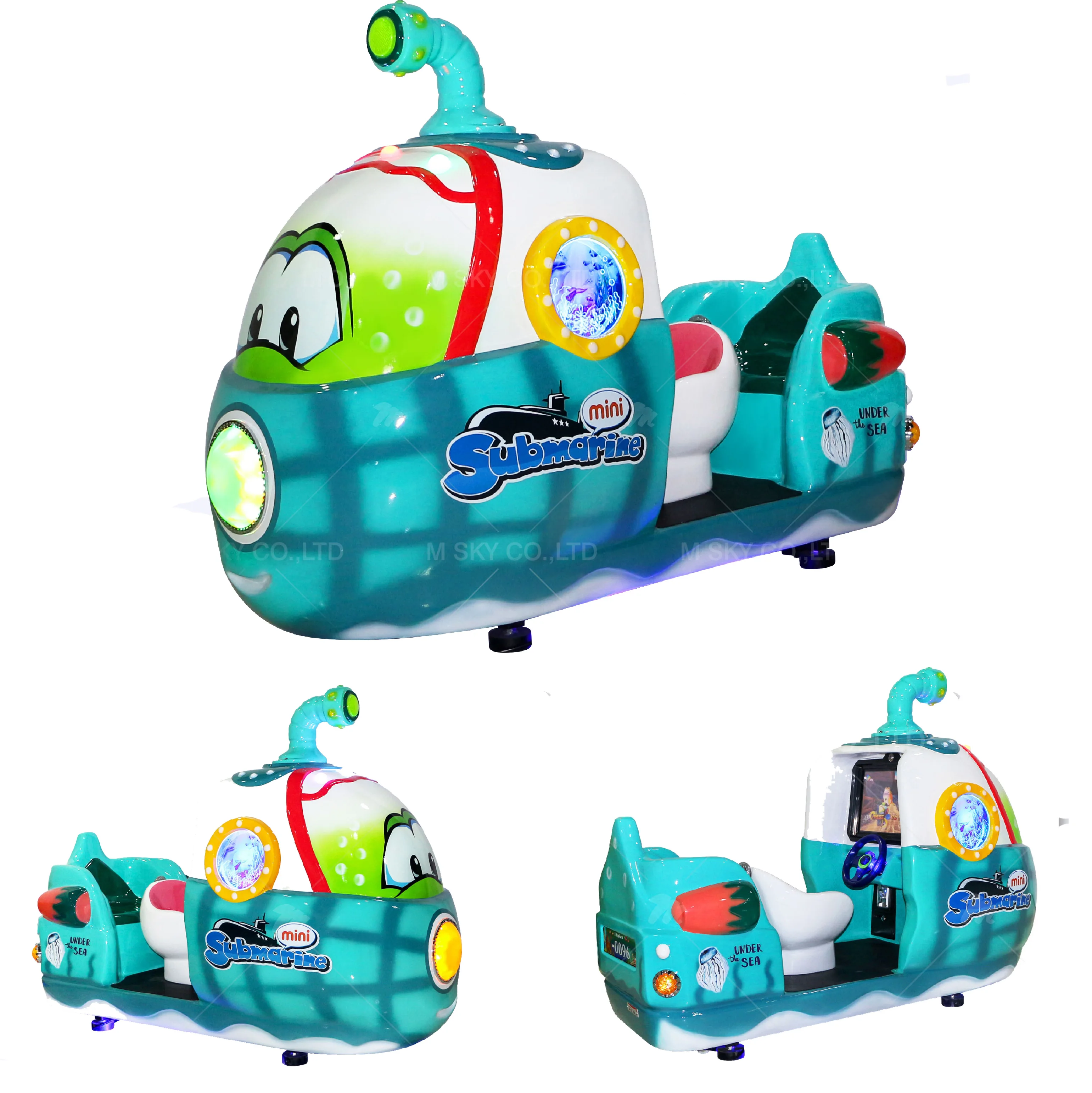 New two seats swing car indoor Kids Games Machine Amusement coin operated kiddie rides equipment shopping mall vending for sale