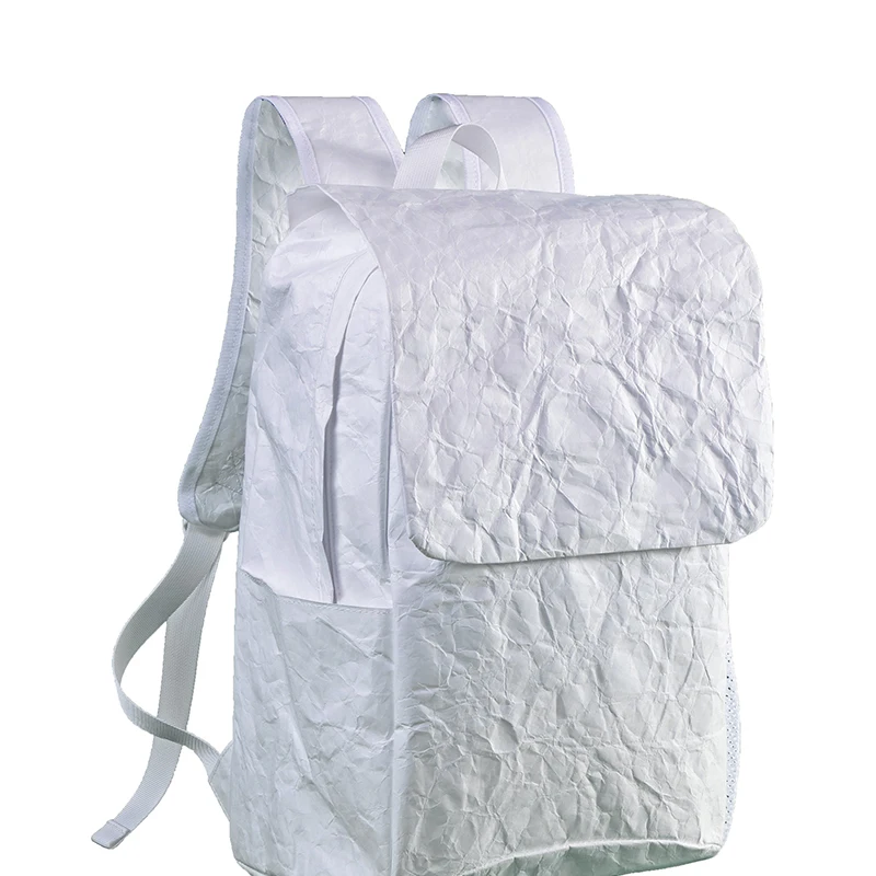 high quality customized ECO friendly durable tyvek paper drawable  casual bag reusable waterproof  backpack