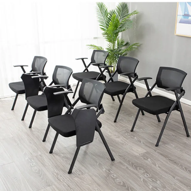  Китайский поставщик Штабелируемый стул для студентов с блокнотом письма