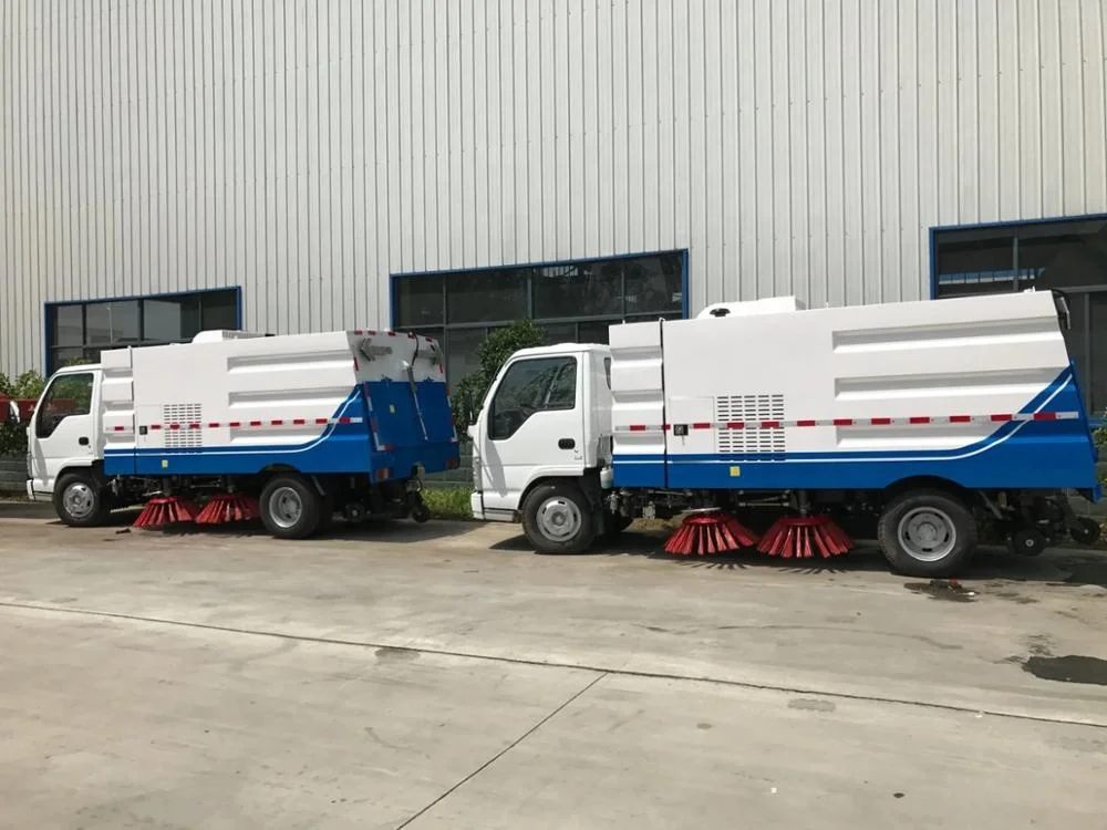 isuzu 100p Road Washing and Cleaning Truck 5ton Sweep Truck price