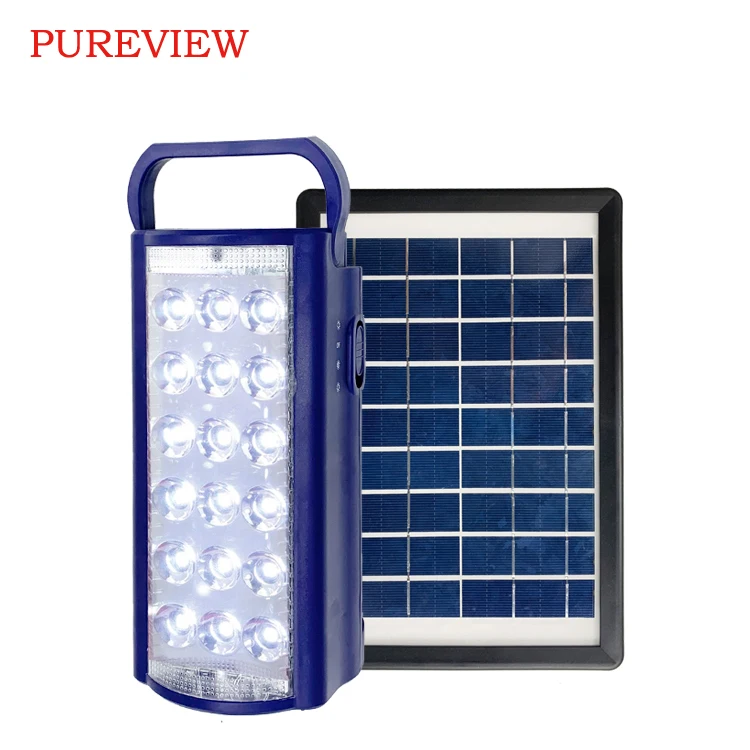 18  Smd Emergency Rechargeable Lamp Wall Mounted Camping Charging Lantern with power bank function Best Portable Solar Led Light