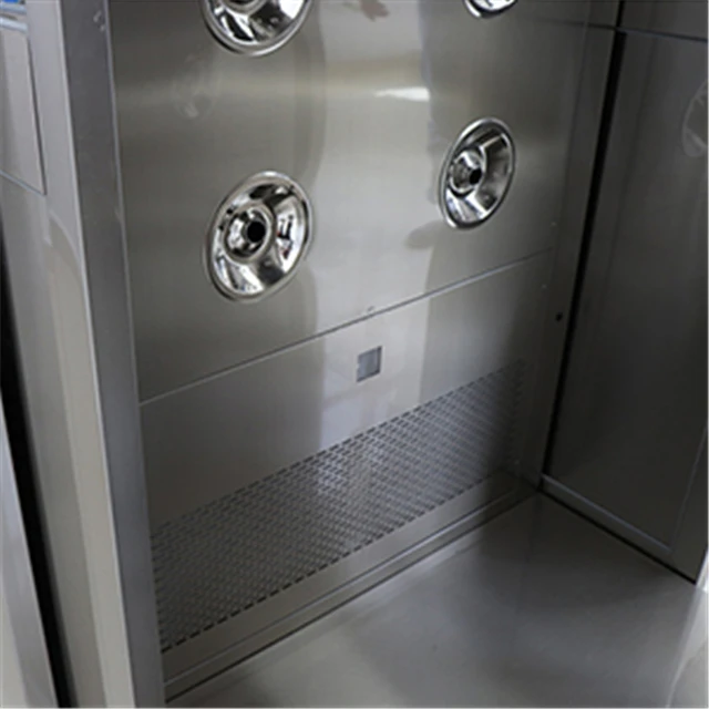 China hot selling air, curtain shower with shoe sole cleaner machine for clean room/