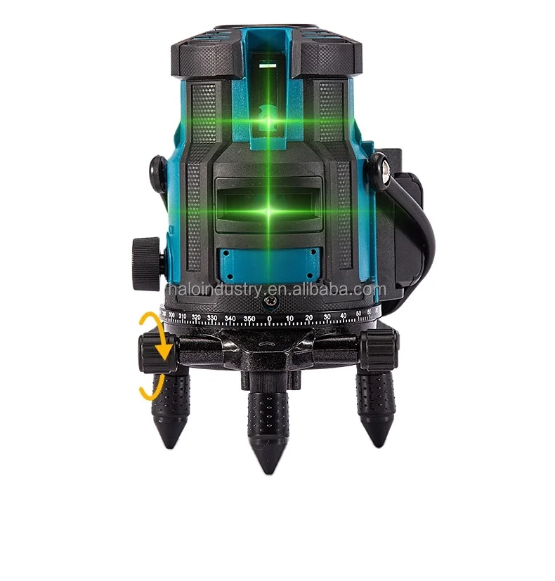 Hot Sale Cheap 5 Lines Laser Level Self Leveling 360  Green Line Laser Tool for Construction and Picture Hanging