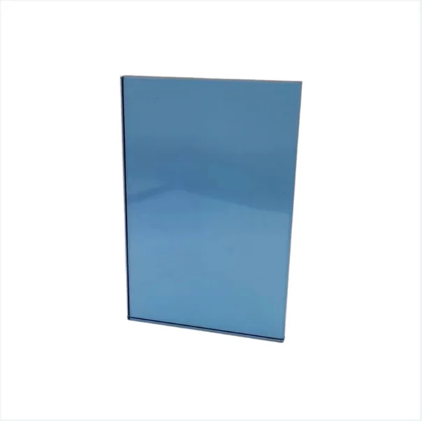 China Factory Light Blue Tinted Ford Blue Float Glass Used For Curtain Wall/Balcony/Door/Window