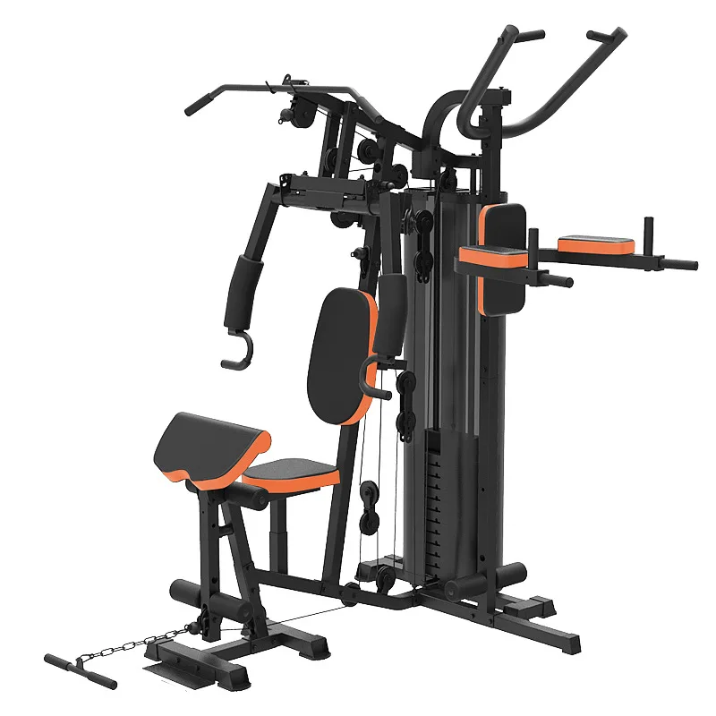 Best-selling worldwide Deluxe Gym Exercise Fitness Sports Equipment multifunctional station with 45kg weight stacks