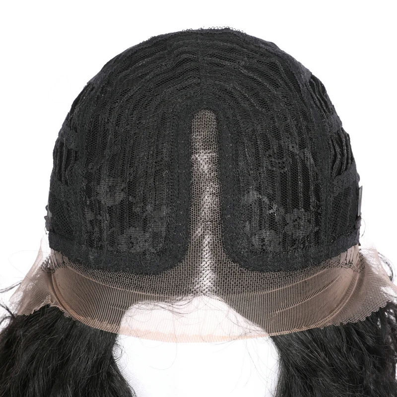 Sleek 28 Inch 8 Colors Deep Wave Lace Front Synthetic Wigs For Black Women Natural Long Wavy Cosplay Synthetic Hair Wigs