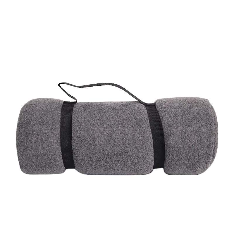 China Manufacturer Factory Price Wholesale Cheap Weight Cozy Thick Polar Fleece Plaid Printed Promotional Gift Throw Blankets